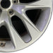 18" GENESIS 13-16 Cpe 18x7.5 10 spoke frt Original OEM Wheel Rim - Close-Up Detail