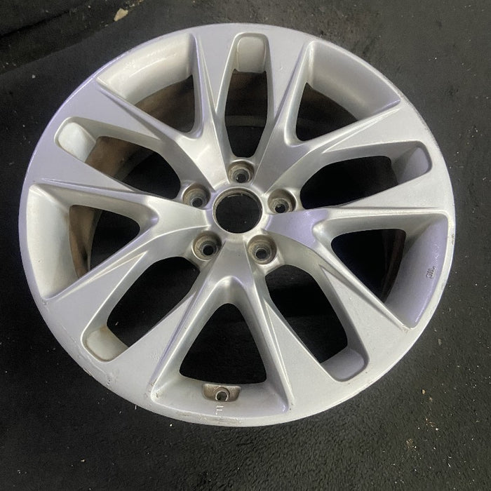 18" GENESIS 13-16 Cpe 18x7.5 10 spoke frt Original OEM Wheel Rim - View 7