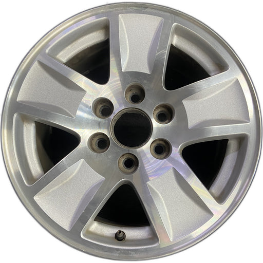 17" SIERRA 1500 PICKUP 19 classic , 17x8, 5 spoke Original OEM Wheel Rim - Front View