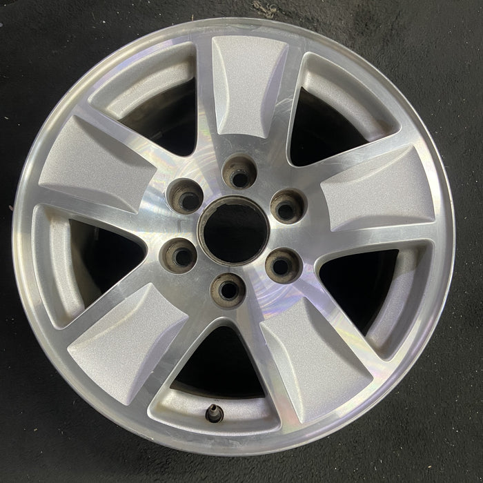 17" SIERRA 1500 PICKUP 19 classic , 17x8, 5 spoke Original OEM Wheel Rim - Angle View