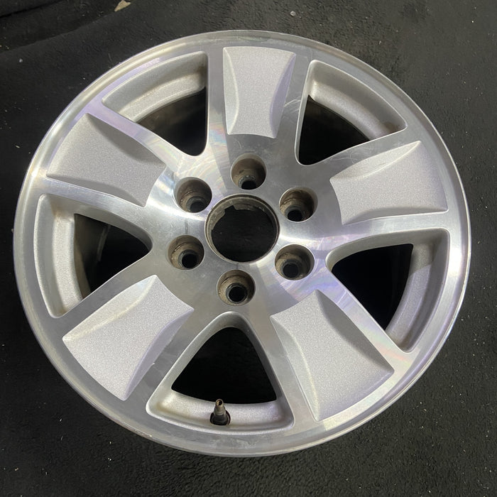17" SIERRA 1500 PICKUP 19 classic , 17x8, 5 spoke Original OEM Wheel Rim - Side Profile