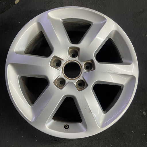 18" AUDI Q7 10-13 18x8 , 6 spoke Original OEM Wheel Rim - Angle View