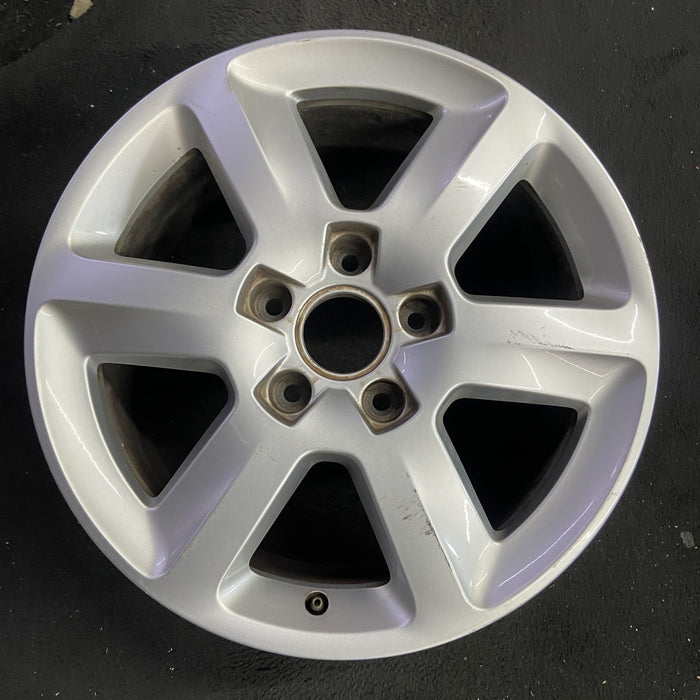18" AUDI Q7 10-13 18x8 , 6 spoke Original OEM Wheel Rim - Angle View