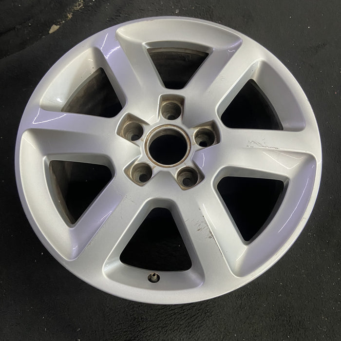 18" AUDI Q7 10-13 18x8 , 6 spoke Original OEM Wheel Rim - Side Profile