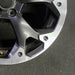 17" XV CROSSTREK 21 17x7 alloy machined face dark gray pockets outer machined - Back View