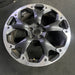 17" XV CROSSTREK 21 17x7 alloy machined face dark gray pockets outer machined - View 7