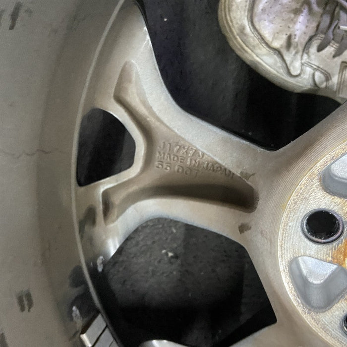 17" XV CROSSTREK 21 17x7 alloy machined face dark gray pockets outer machined - View 10