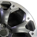17" XV CROSSTREK 21 17x7 alloy machined face dark gray pockets outer machined - Side Profile