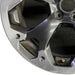 17" XV CROSSTREK 21 17x7 alloy machined face dark gray pockets outer machined - Back View
