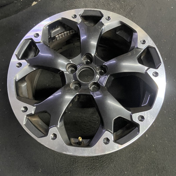17" XV CROSSTREK 21 17x7 alloy machined face dark gray pockets outer machined - View 7