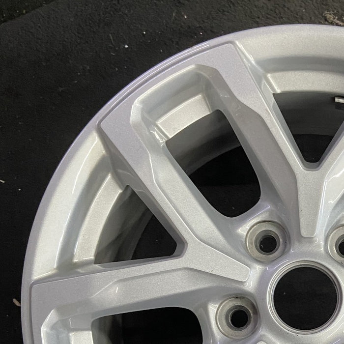 17" GLADIATOR 23 17x7.5 aluminum 5 spoke double spoke silver opt WFQ Original - Side Profile
