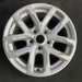 17" GLADIATOR 23 17x7.5 aluminum 5 spoke double spoke silver opt WFQ Original - Front View