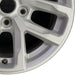 17" GLADIATOR 23 17x7.5 aluminum 5 spoke double spoke silver opt WFQ Original - Close-Up Detail