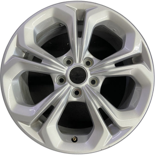 17" ACCORD 23-25 17x7.5 alloy 5 spoke double spoke silver Original OEM Wheel Rim - Front View