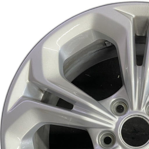 17" ACCORD 23-25 17x7.5 alloy 5 spoke double spoke silver Original OEM Wheel Rim - Angle View