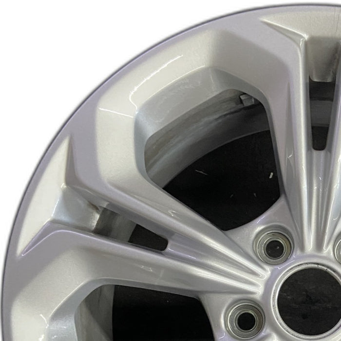 17" ACCORD 23-25 17x7.5 alloy 5 spoke double spoke silver Original OEM Wheel Rim - Angle View