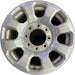 18" FORD F250SD PICKUP 23-24 18x8, aluminum, 8 spoke, flared spoke Original OEM - Front View