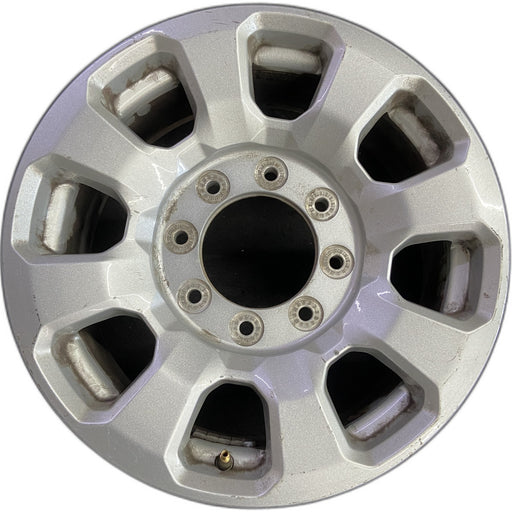 18" FORD F250SD PICKUP 23-24 18x8, aluminum, 8 spoke, flared spoke Original OEM - Front View