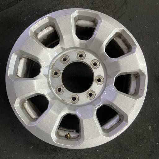 18" FORD F250SD PICKUP 23-24 18x8, aluminum, 8 spoke, flared spoke Original OEM - Angle View