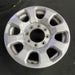 18" FORD F250SD PICKUP 23-24 18x8, aluminum, 8 spoke, flared spoke Original OEM - Side Profile