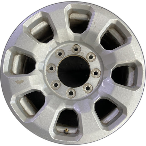 18" FORD F250SD PICKUP 23-24 18x8, aluminum, 8 spoke, flared spoke Original OEM - Front View