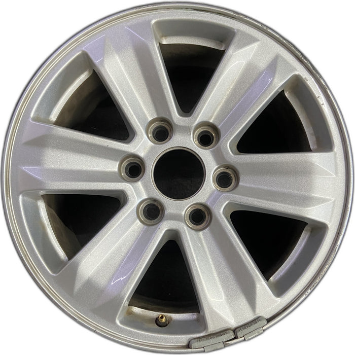 17" FORD F150 PICKUP 15-20 17x7.5, aluminum, Original OEM Wheel Rim - Front View