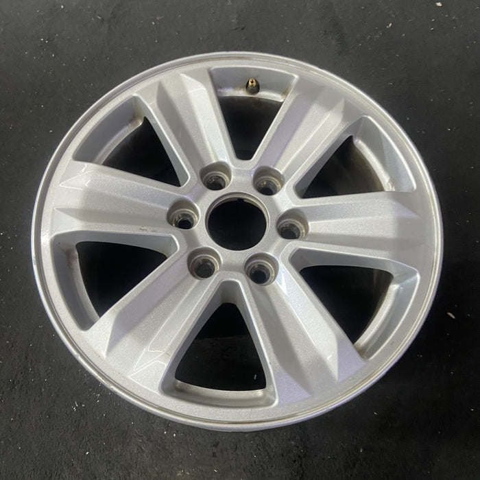 17" FORD F150 PICKUP 15-20 17x7.5, aluminum, Original OEM Wheel Rim - Close-Up Detail