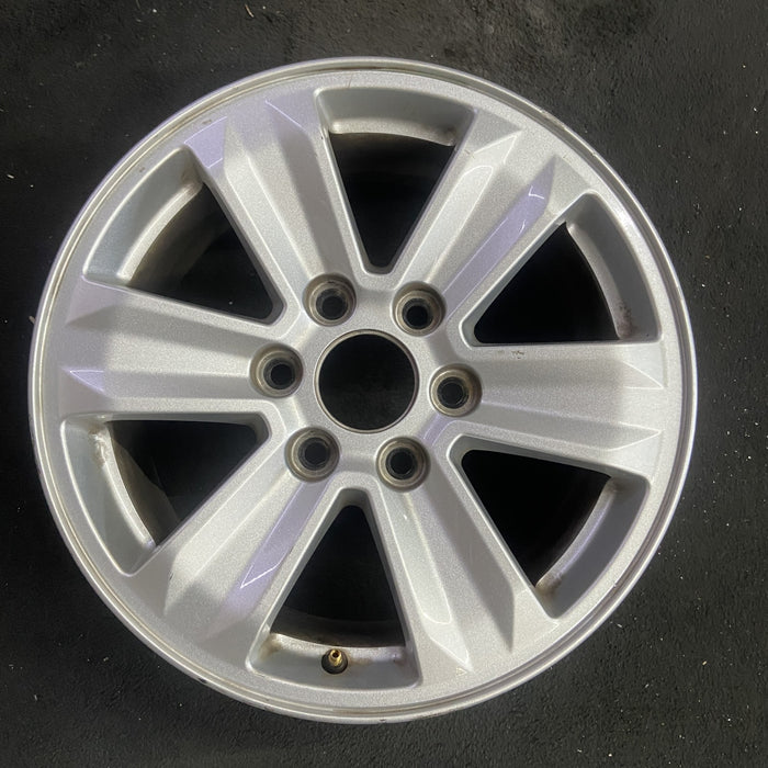 17" FORD F150 PICKUP 15-20 17x7.5, aluminum, Original OEM Wheel Rim - Angle View