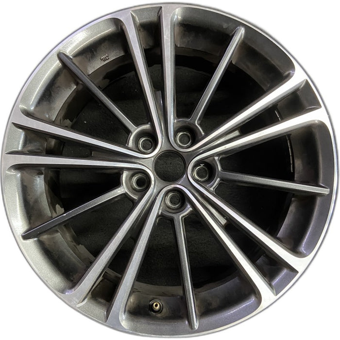 17" BR-Z 13-14 17x7 alloy Original OEM Wheel Rim - Front View