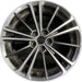 17" BR-Z 13-14 17x7 alloy Original OEM Wheel Rim - Front View