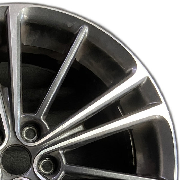 17" BR-Z 13-14 17x7 alloy Original OEM Wheel Rim - Side Profile
