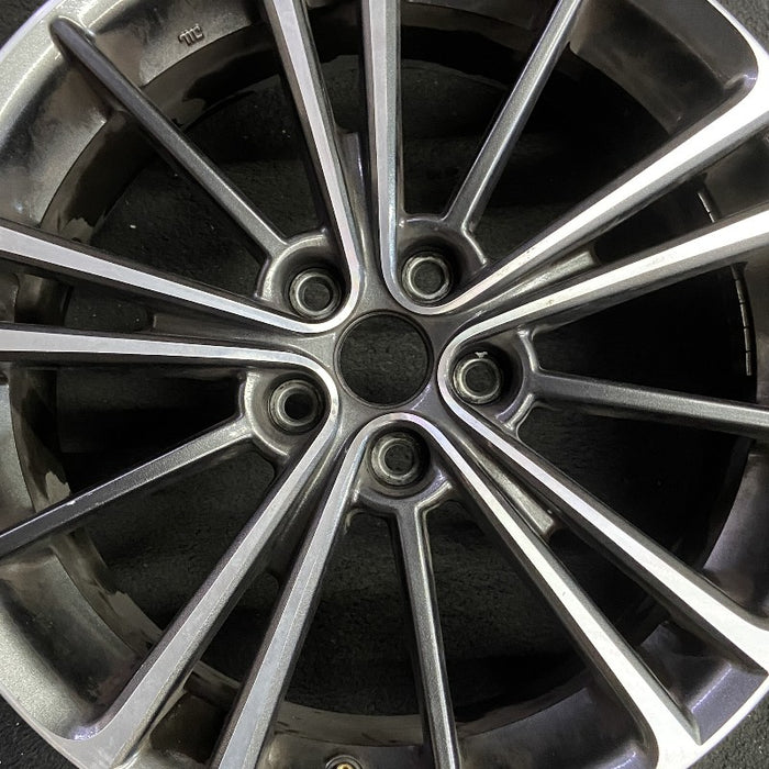 17" BR-Z 13-14 17x7 alloy Original OEM Wheel Rim - Angle View