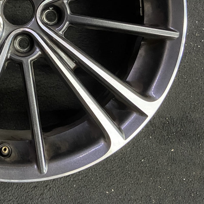17" BR-Z 13-14 17x7 alloy Original OEM Wheel Rim - Back View