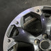 17" XV CROSSTREK 21 17x7 alloy machined face dark gray pockets outer machined - Side Profile