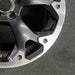 17" XV CROSSTREK 21 17x7 alloy machined face dark gray pockets outer machined - Back View