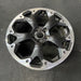 17" XV CROSSTREK 21 17x7 , machined face, dark gray pockets Original OEM Wheel - Close-Up Detail
