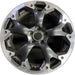17" XV CROSSTREK 21 17x7 , machined face, dark gray pockets Original OEM Wheel - Front View