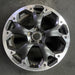17" XV CROSSTREK 21 17x7 , machined face, dark gray pockets Original OEM Wheel - Angle View