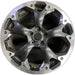 17" XV CROSSTREK 21 17x7 , machined face, dark gray pockets Original OEM Wheel - Front View