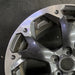 17" XV CROSSTREK 21 17x7 alloy machined face dark gray pockets outer machined - Side Profile