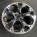 17" XV CROSSTREK 21 17x7 alloy machined face dark gray pockets outer machined - View 7