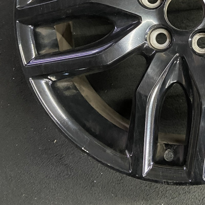 18" SCION TC 14-16 18x7.5 alloy 5 double spoke black Original OEM Wheel Rim - Additional View