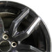 18" SCION TC 14-16 18x7.5 alloy 5 double spoke black Original OEM Wheel Rim - Side Profile
