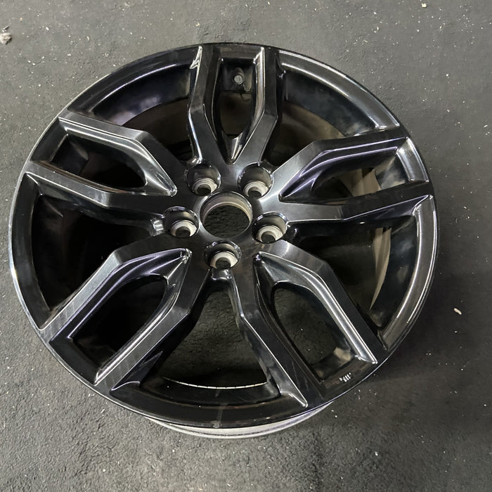 18" SCION TC 14-16 18x7.5 , , black Original OEM Wheel Rim - Close-Up Detail