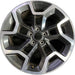 17" XV CROSSTREK 16-17 17x7 , 5 spoke, open spoke Original OEM Wheel Rim - Front View