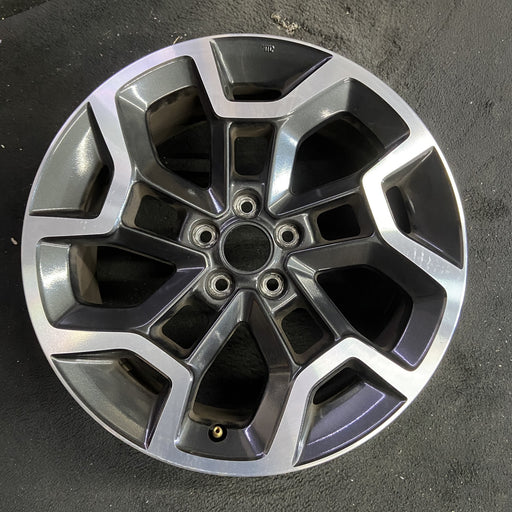 17" XV CROSSTREK 16-17 17x7 , 5 spoke, open spoke Original OEM Wheel Rim - Angle View
