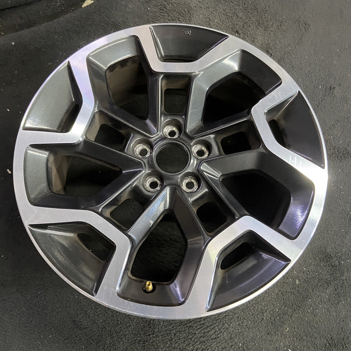 17" XV CROSSTREK 16-17 17x7 , 5 spoke, open spoke Original OEM Wheel Rim - Side Profile