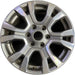 18" RANGER 19 18x8 , 6 spoke, machined face with pockets , U spoke Original OEM - Front View