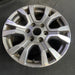 18" RANGER 19 18x8 , 6 spoke, machined face with pockets , U spoke Original OEM - Side Profile