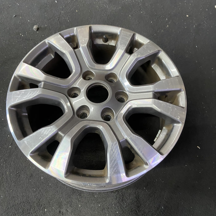 18" RANGER 19 18x8 , 6 spoke, machined face with pockets , U spoke Original OEM - Close-Up Detail